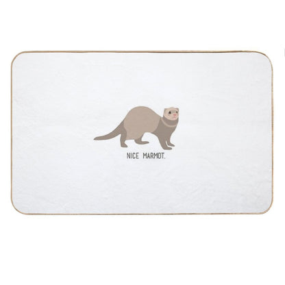 Nice Marmot - The Big Lebowski Bath Mat