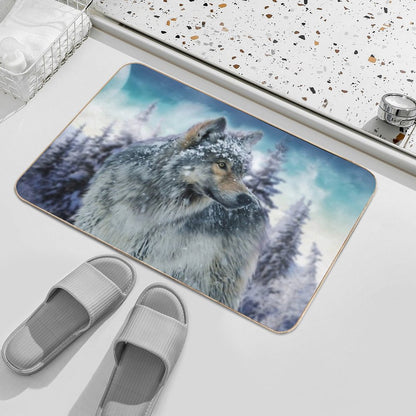 Wolf Bath Mat