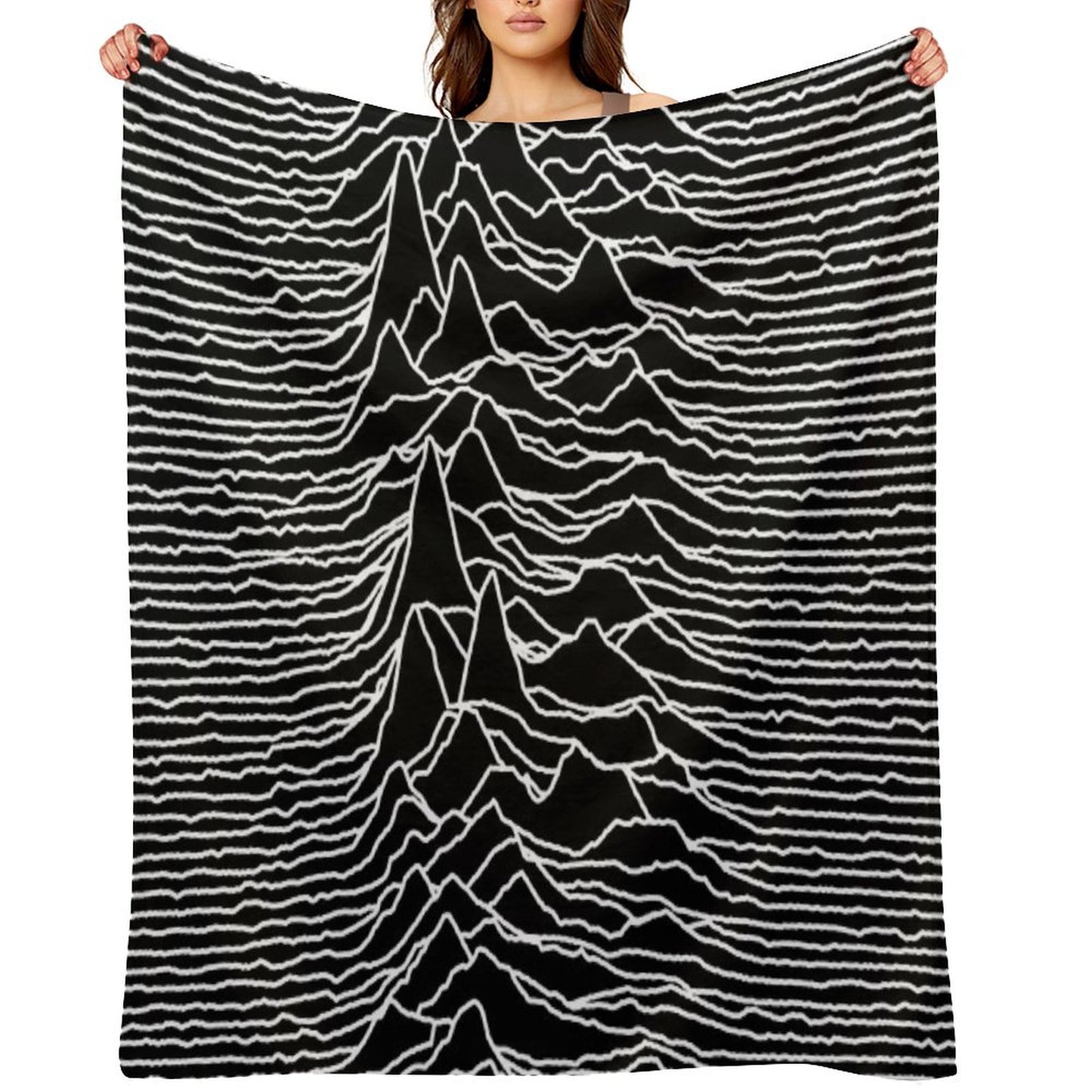 Unknown Pleasures [J01] Throw Blanket