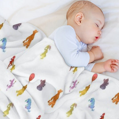 Animals Inspired Sheet Throw Blanket