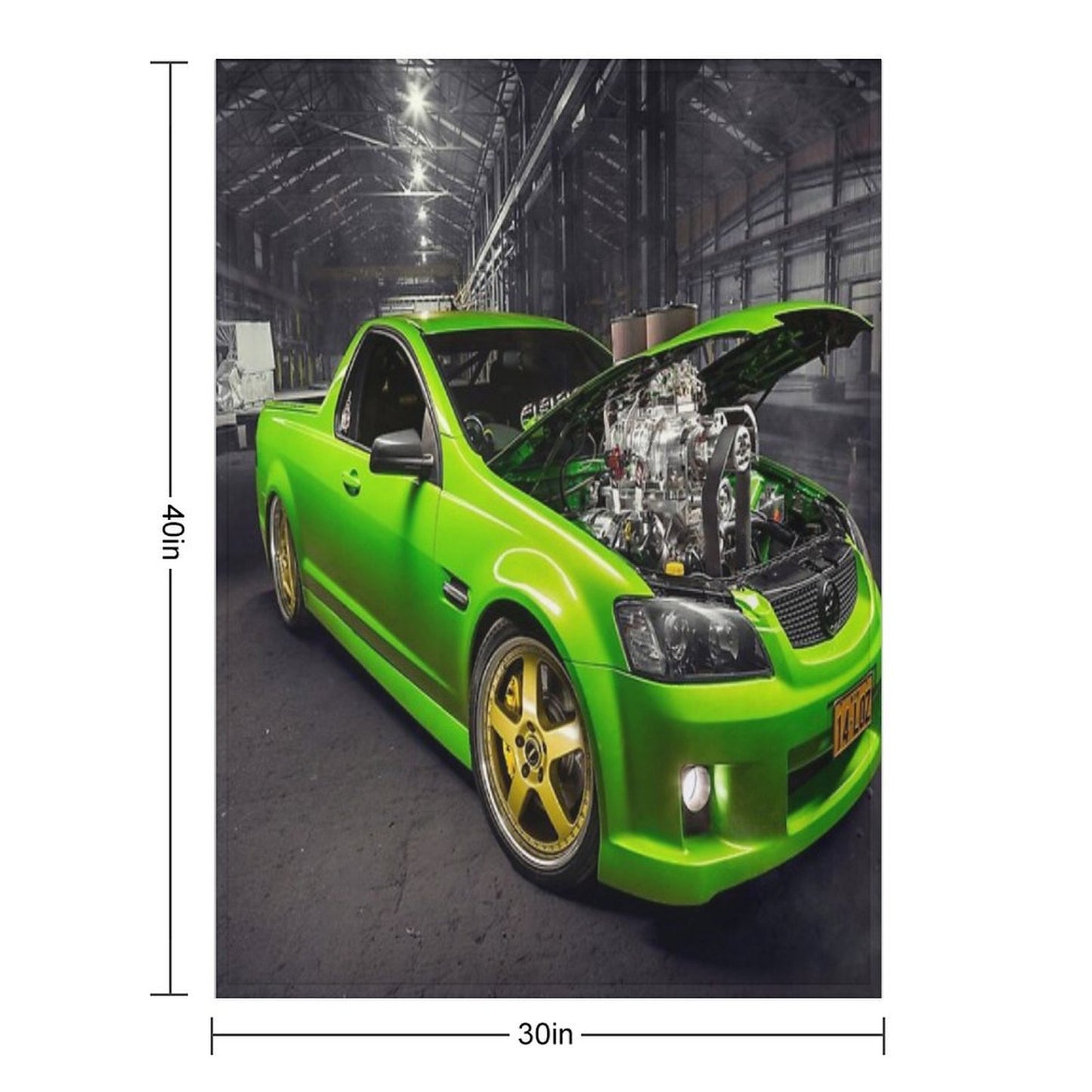 Dustin Goldsmith's Holden VE Commodore Throw Blanket