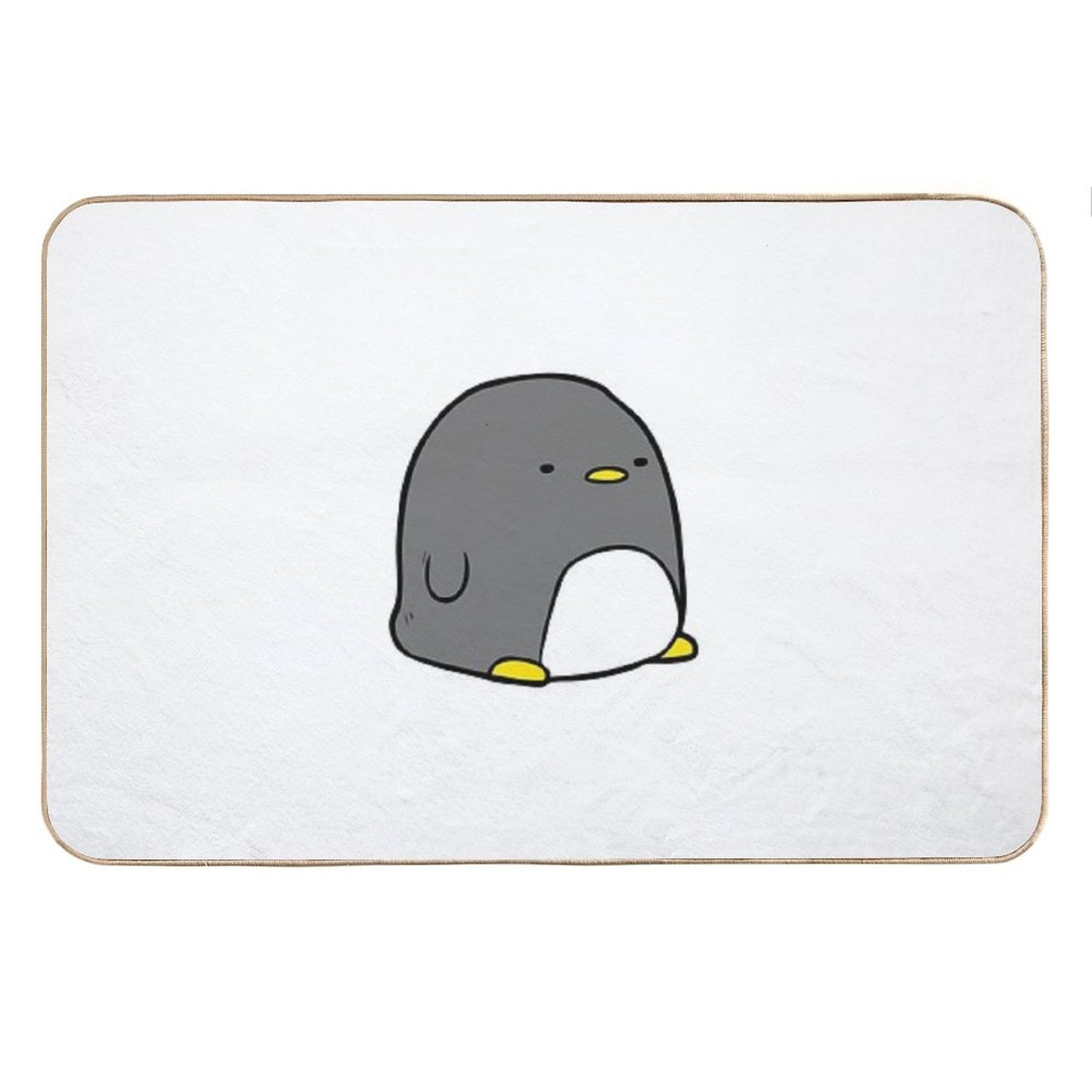 Cute Cuddly Penguin Bath Mat