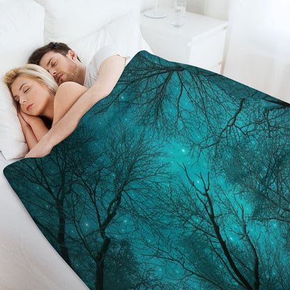 Simply Stare Upward Throw Blanket