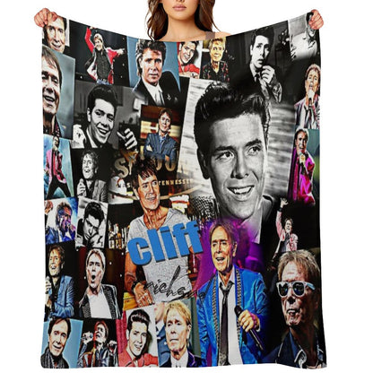 Cliff Richard Throw Blanket