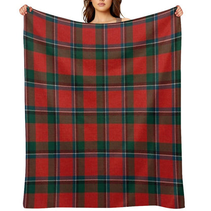 Sinclair Scottish Tartan Throw Blanket