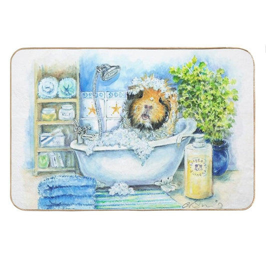 Marbles Takes A Bath Bath Mat