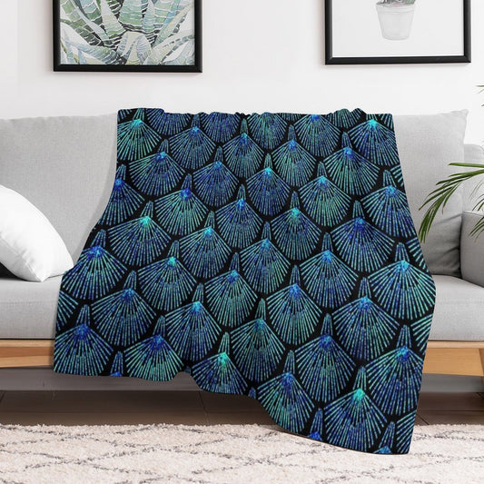Peacock Throw Blanket