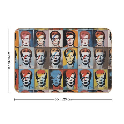 Warhol Bowie Bath Mat