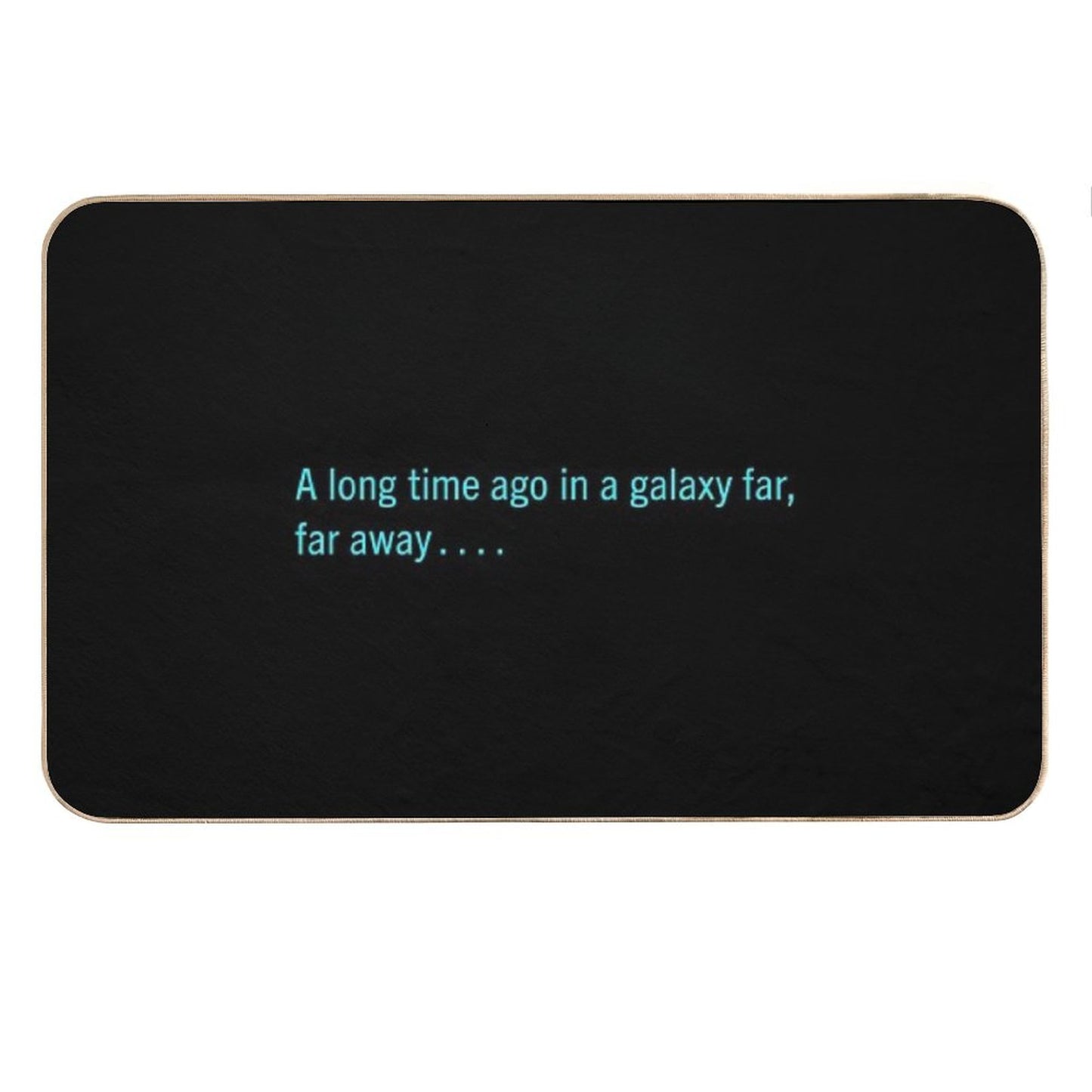 A Long Time Ago in A Galaxy Far, Far Away.... Bath Mat