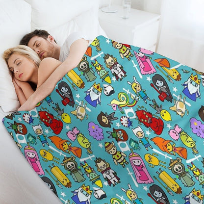 Time for Adventures Throw Blanket
