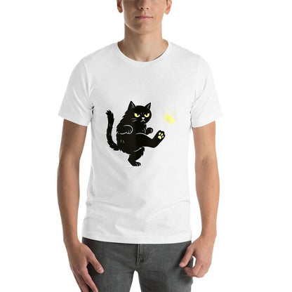 No Kings In America Funny Cat  Quick-drying T-Shirt