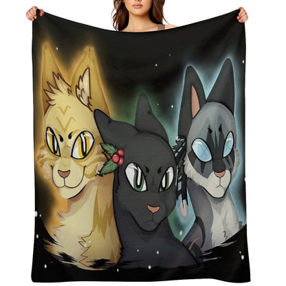Power of Three Throw Blanket