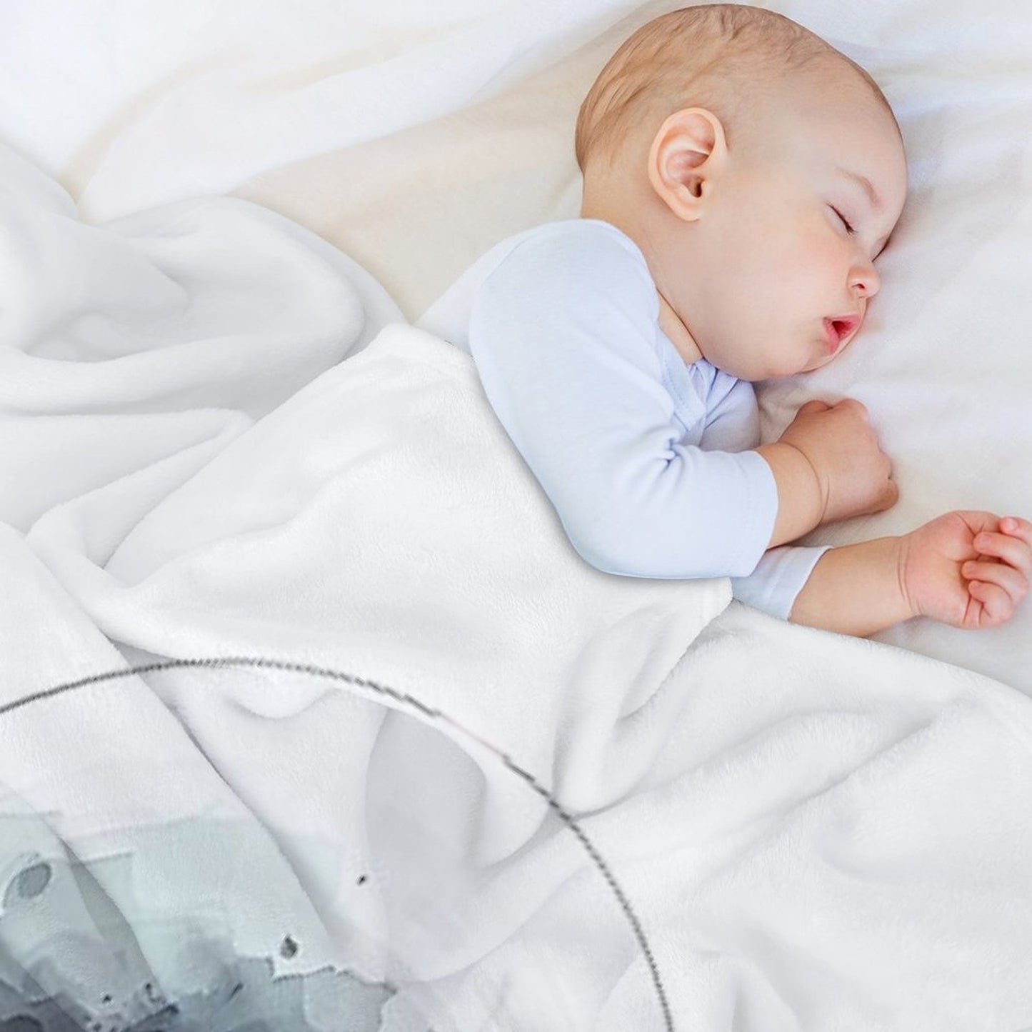 Porsche on Wheels of Fire Throw Blanket