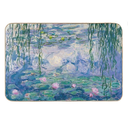 Water Lilies Claude Monet Fine Art Bath Mat