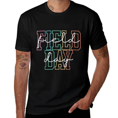 School Field Day Happy Field Day Teacher Life Summer  Lightweight T-Shirt