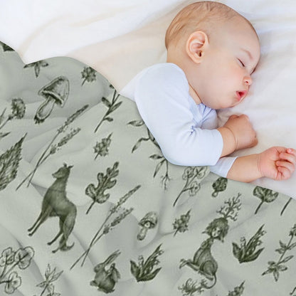 Medieval Dingus Party! Throw Blanket