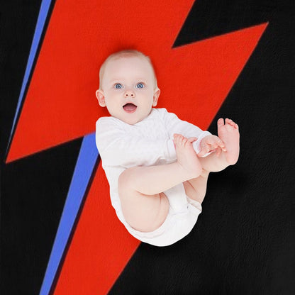 Aladdin Sane Throw Blanket