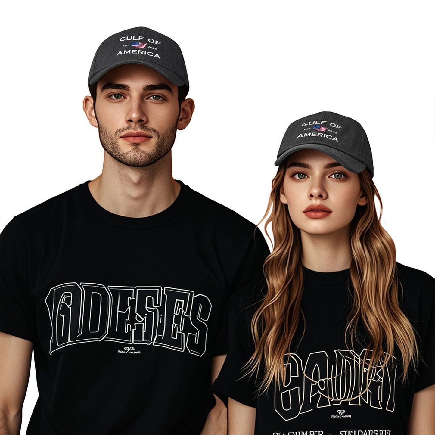 Gulf of USA America EST. 2025 Baseball Caps