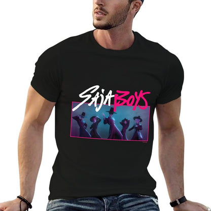 KPop Demon Hunters Saja Boys Officially Licensed  Quick-drying T-Shirt