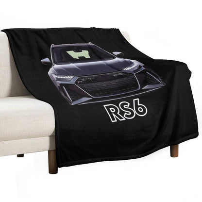 2020 Audi RS6 Throw Blanket