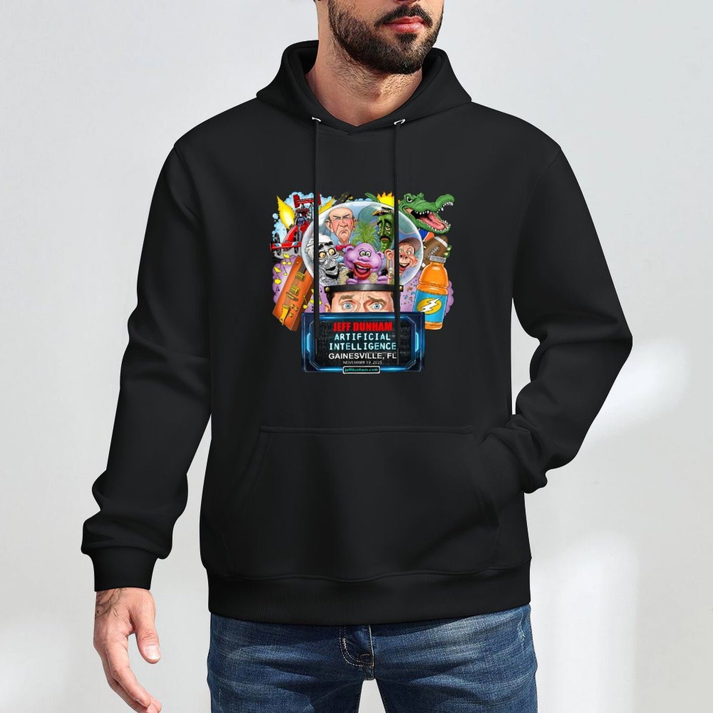 Jeff Dunham Gainesville, FL (2025) Breathable Fabric Hoodie