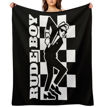 Rude Boy Throw Blanket