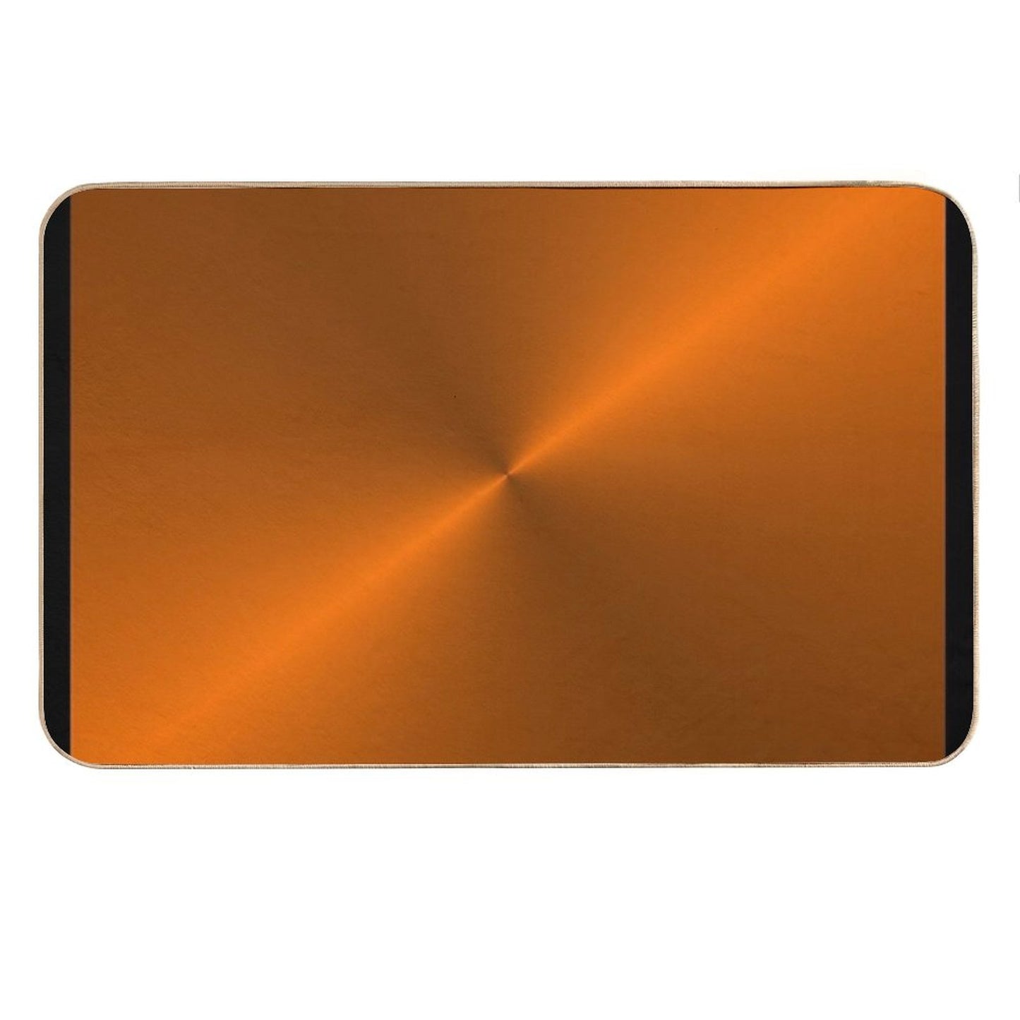 Brushed Copper Illustration Bath Mat