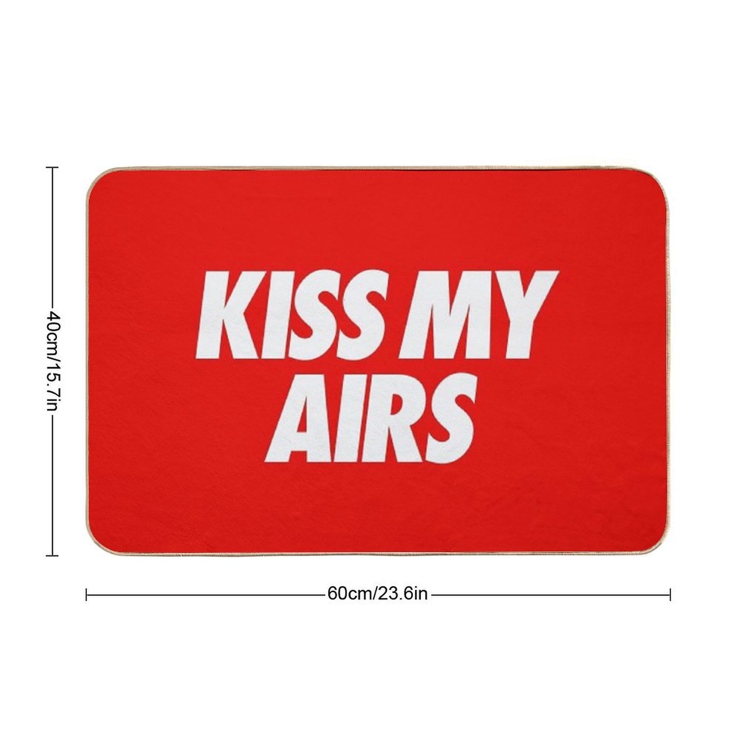 Kiss My Airs Bath Mat