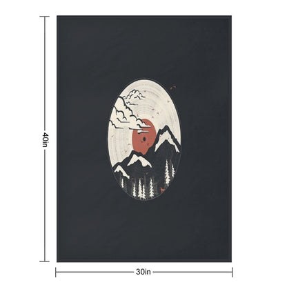 MTN LP... Throw Blanket