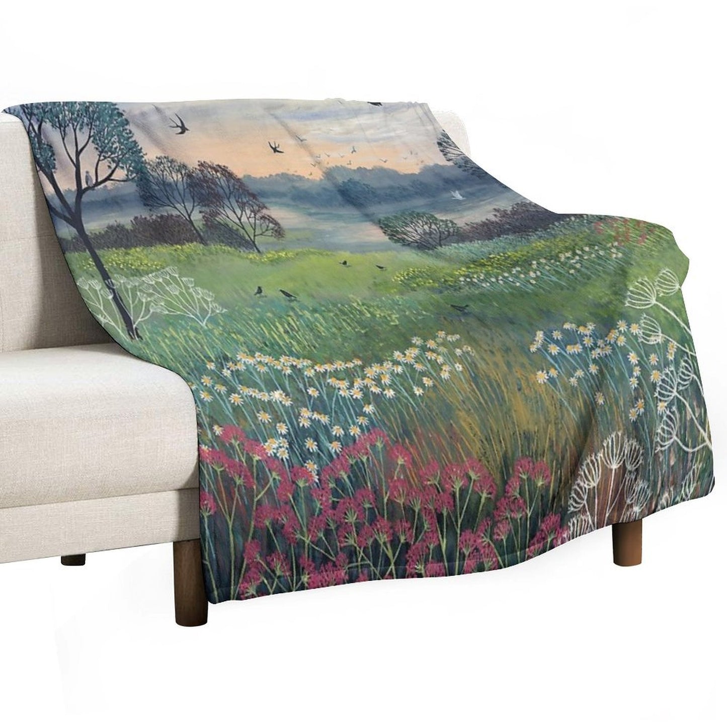 Summer's Eve Throw Blanket