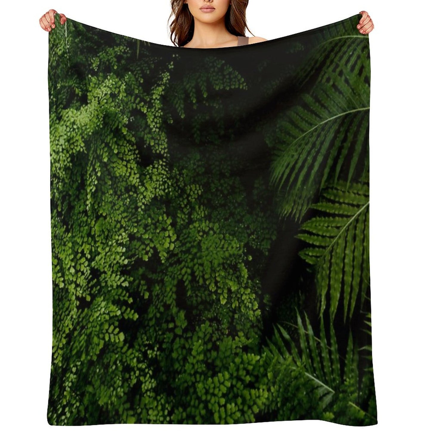 Tropical Jungle Throw Blanket