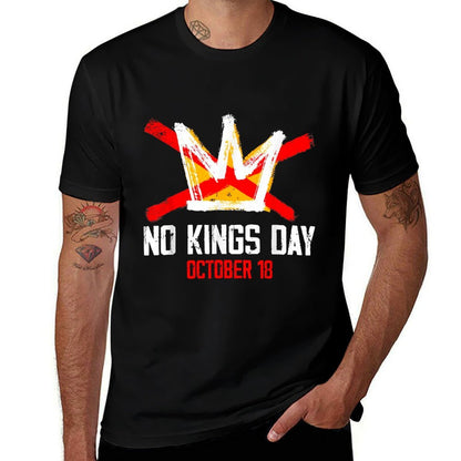 No Kings Men Women No Kings  Easy-care T-Shirt