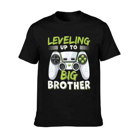 Leveling Up to Big Brother  Eco-friendly Material T-Shirt