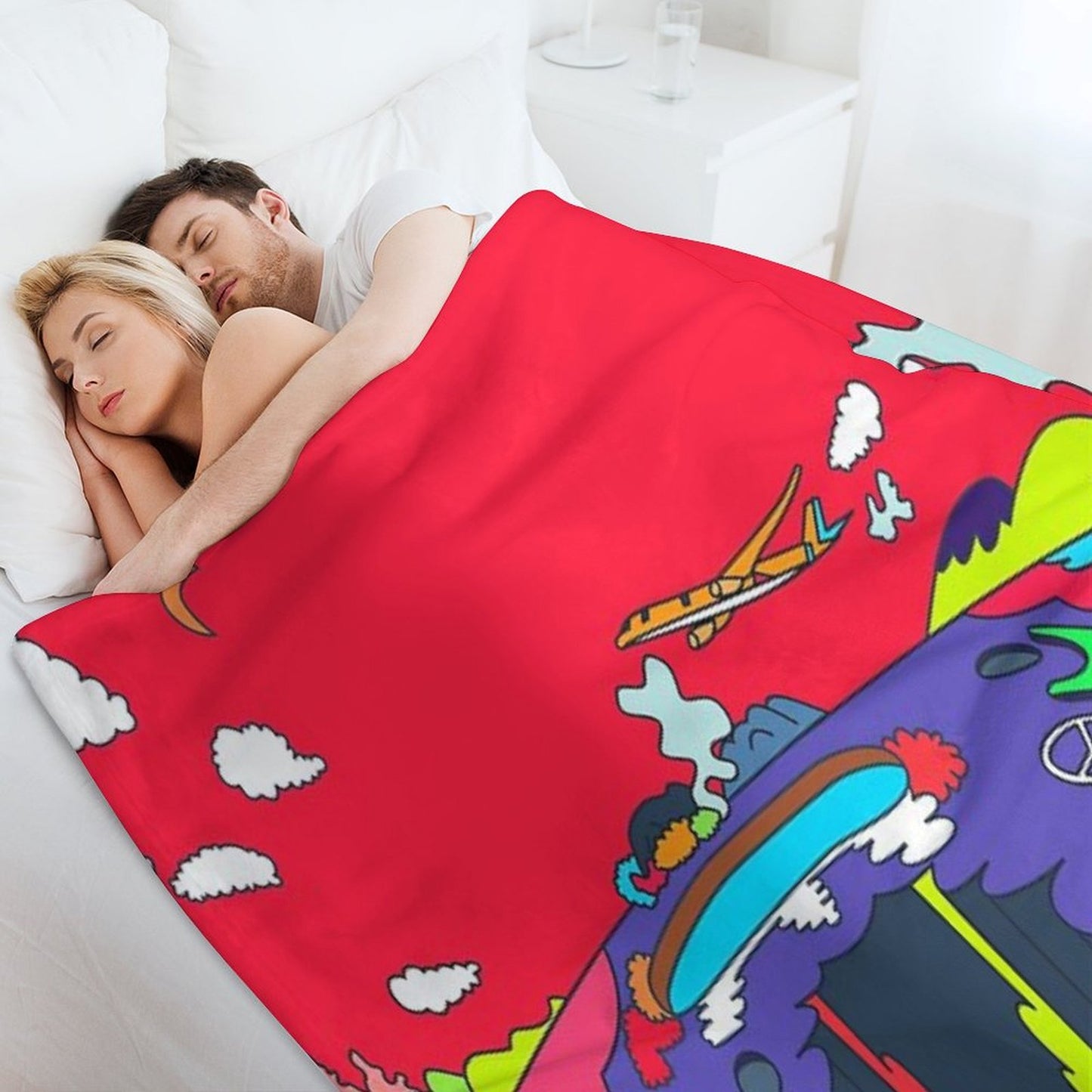 J-Hope Hope World Album Art Throw Blanket