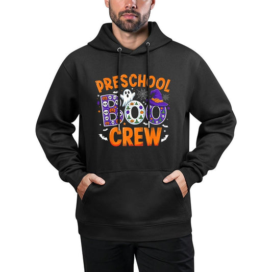 Preschool Boo Crew Preschool Teacher Student Funny Halloween Customizable Surface Hoodie