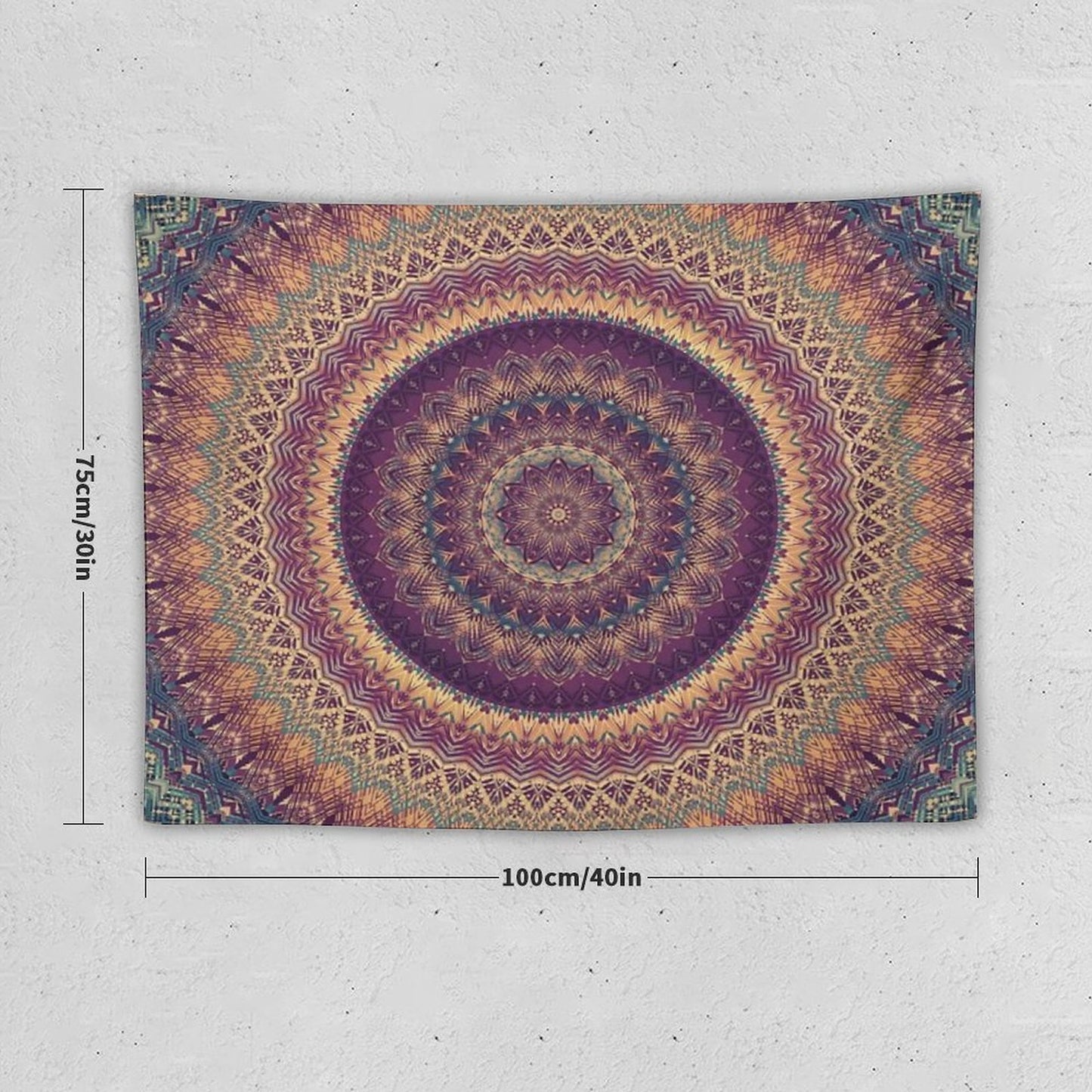 Mandala 108 Tapestry