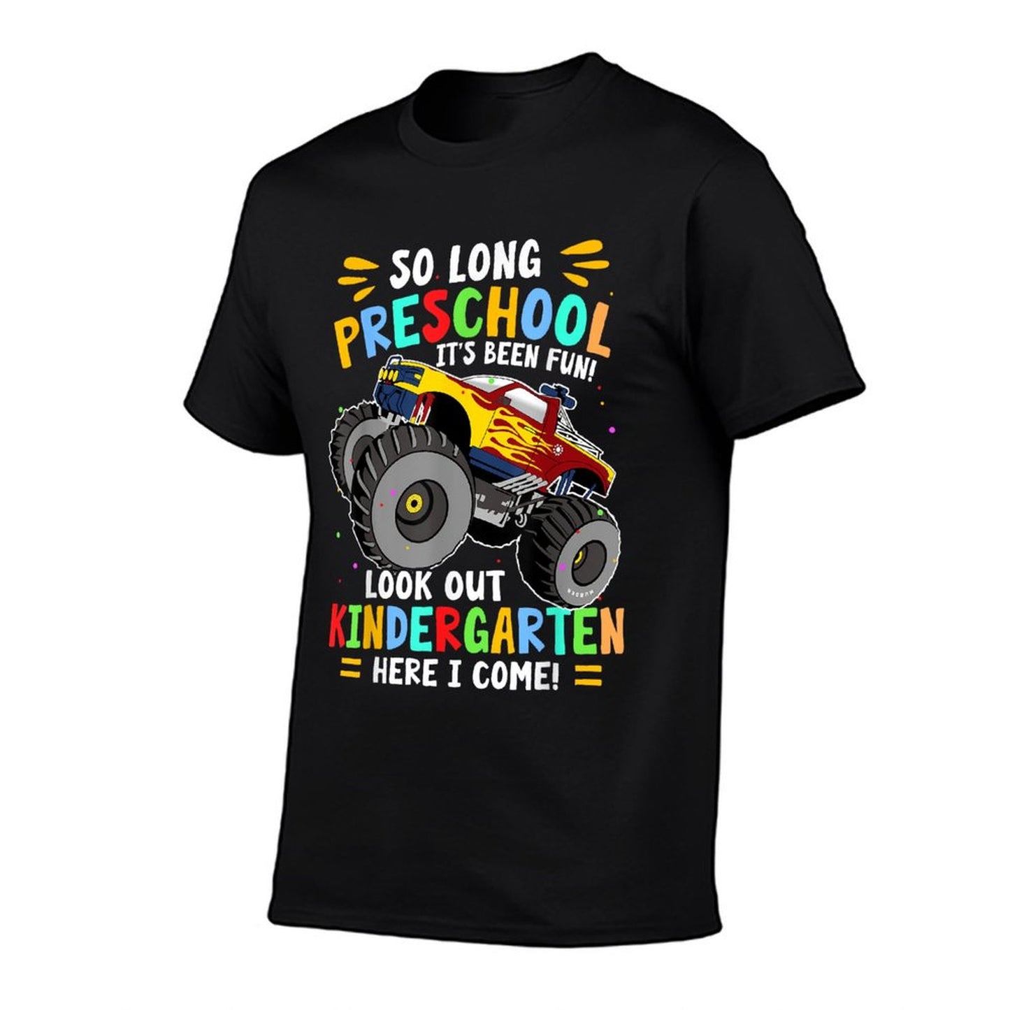 So Long Preschool Graduation Monster Truck T-Shirt