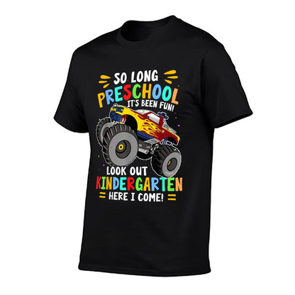So Long Preschool Graduation Monster Truck T-Shirt