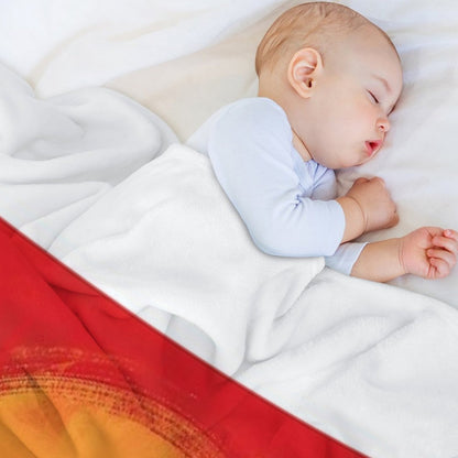 Beautiful Moon Throw Blanket