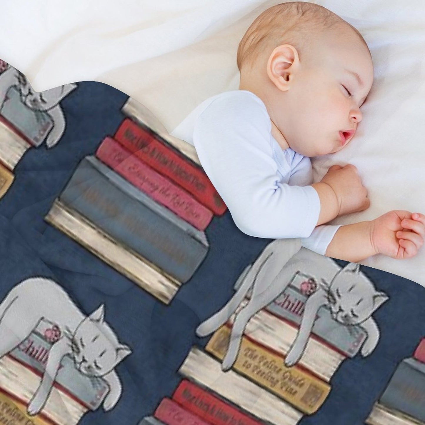 How to Chill Like A Cat Throw Blanket