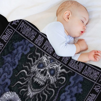 Nyarlathotep Icon - Azhmodai 2020 Throw Blanket