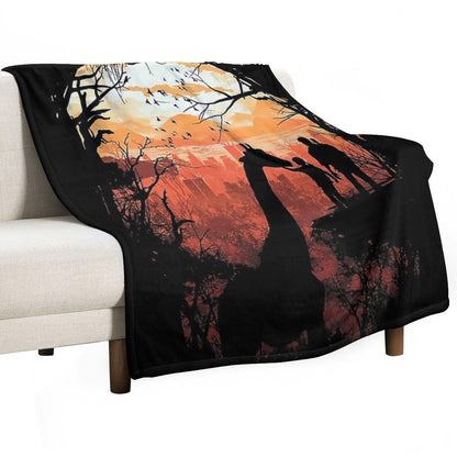 The Last Of Us Throw Blanket