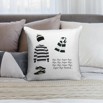 Ayr United Fc Soft Gift Ready Throw Pillow