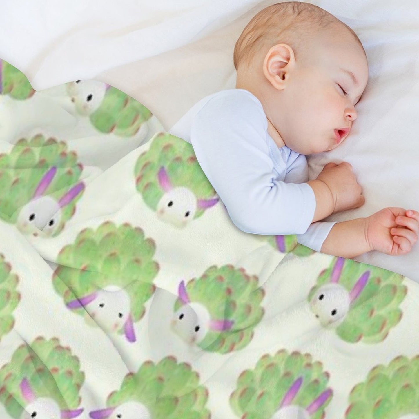 Sea Sheep Throw Blanket