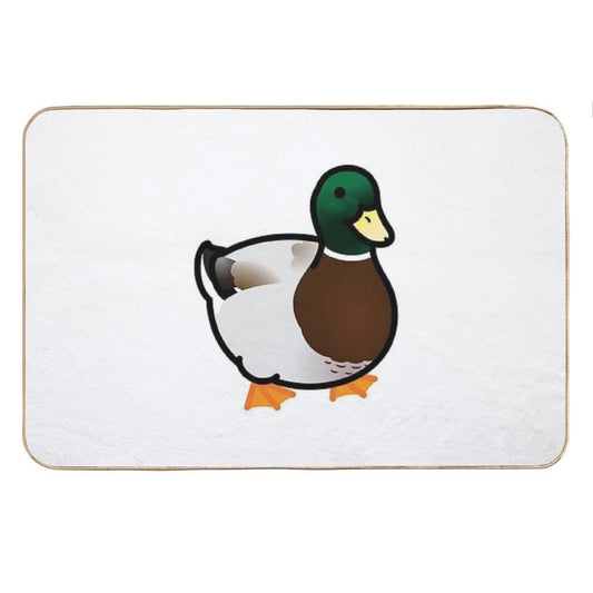 Chubby Mallard Duck Bath Mat