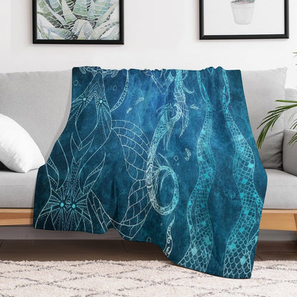 Ocean Throw Blanket
