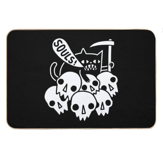 Cat Got Your Soul Bath Mat
