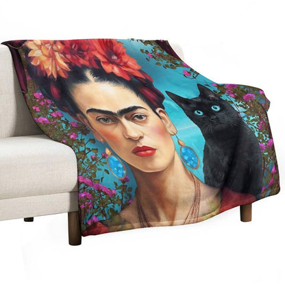 Frida Kahlo 2 Throw Blanket
