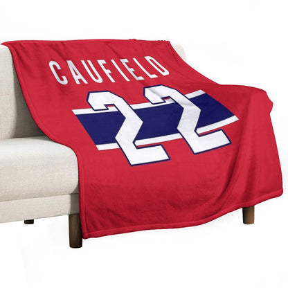 Caufield Jersey Throw Blanket
