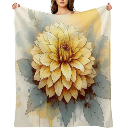 Dahlia Throw Blanket